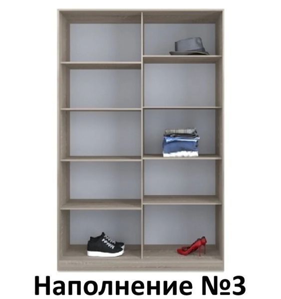 Шафа-купе дводверна Дзеркало/Дзеркало з піскоструминним малюнком Стандарт, LuxeStudio, З шухлядами, 100x45x220 см фото