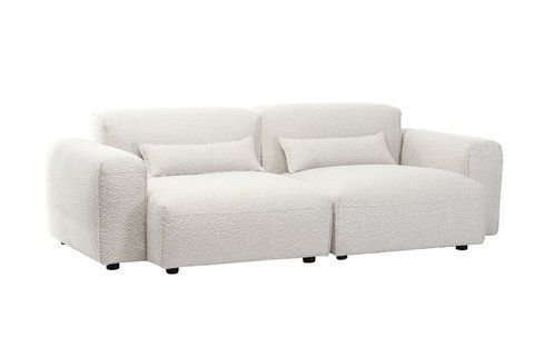 Софа "Оскар" айворі Vetro Mebel, 222x111x68 см фото