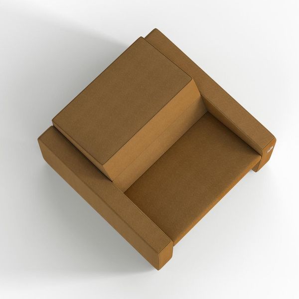 Мягкое кресло SMART, 90x94x62 см, Бежевый фото