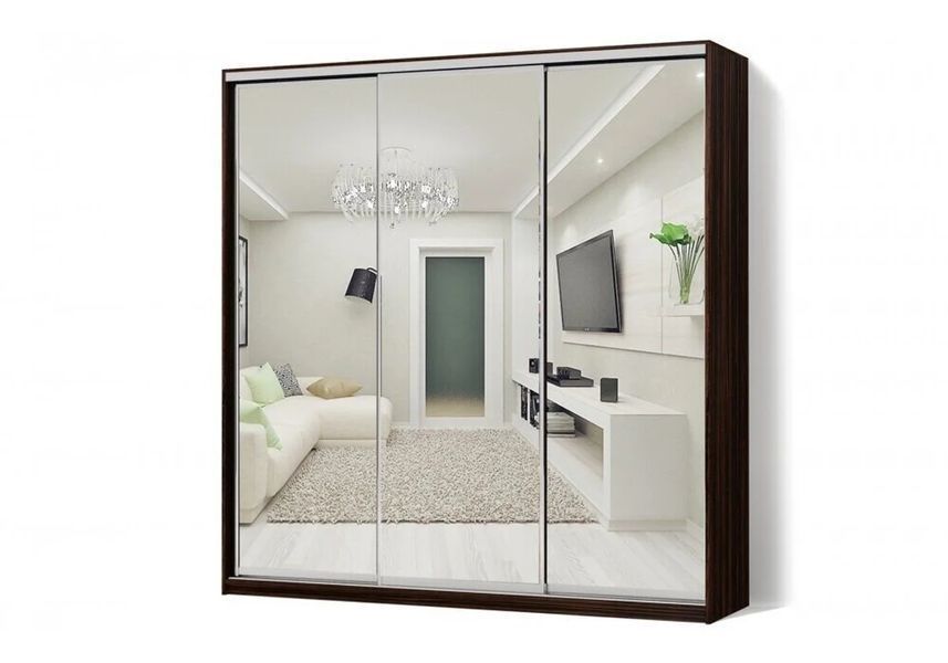 Шафа-купе трьодверна Дзеркало Класiк 1, LuxeStudio a_m_l6072020-145-3 фото