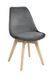Стул Deymon Velvet Серый Dodomy 46x54.5x89 см фото