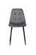 Стул М-01-3 серый велюр + черный Vetro-M-01-3-grey-velvet фото 5