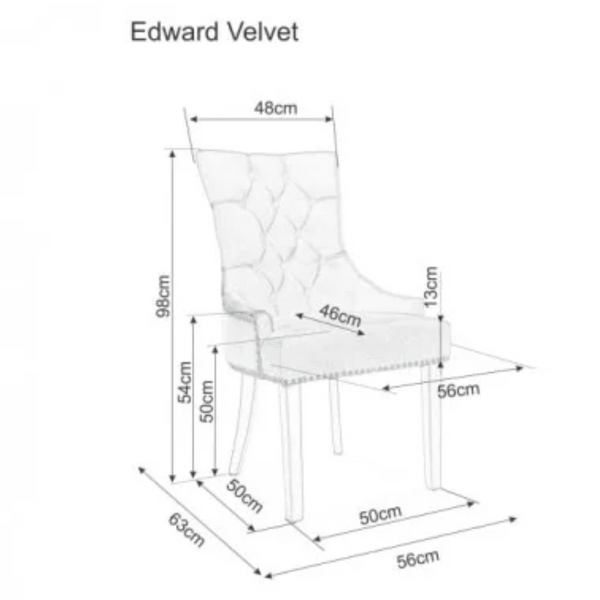 Стул Edward Velvet SIGNAL 1934 фото