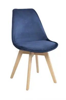 Стул Deymon Velvet Синий Dodomy 948219 фото