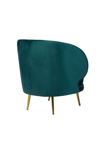 Крісло "Сильвія" смарагдовий + золото, 70x80x80 см Vetro-silviya-emerald-armchair фото