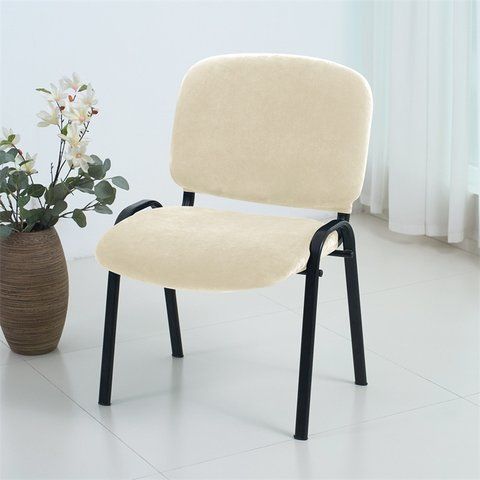 Двухсекционный чехол для офисного стула Diana Textile, велюровый фото