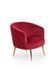 Крісло Crown Velvet Бордовий HALMAR 4064 фото 4
