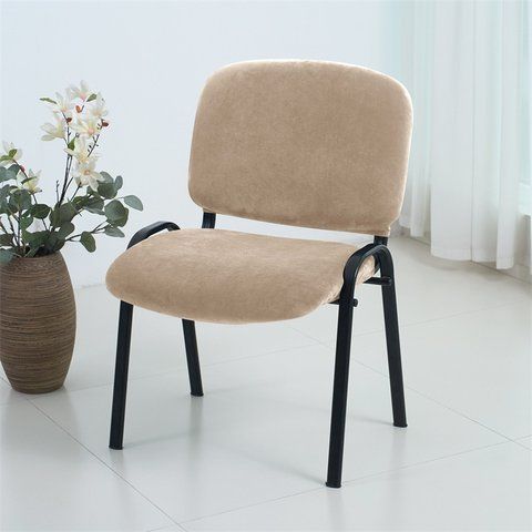 Двухсекционный чехол для офисного стула Diana Textile, велюровый фото