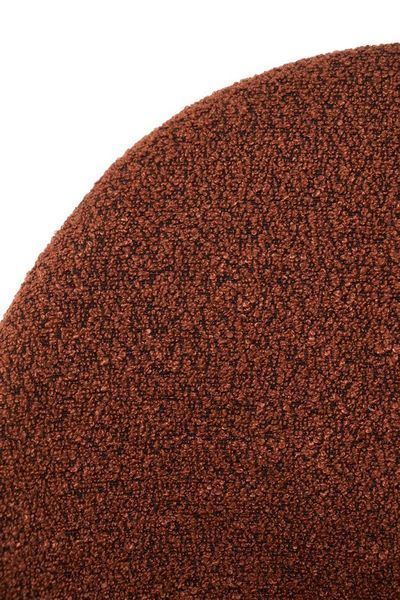 Полубарный стул B-150 Vetro-B-150--terracotta-boucle/ black фото