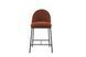 Полубарный стул B-150 Vetro-B-150--terracotta-boucle/ black фото 5