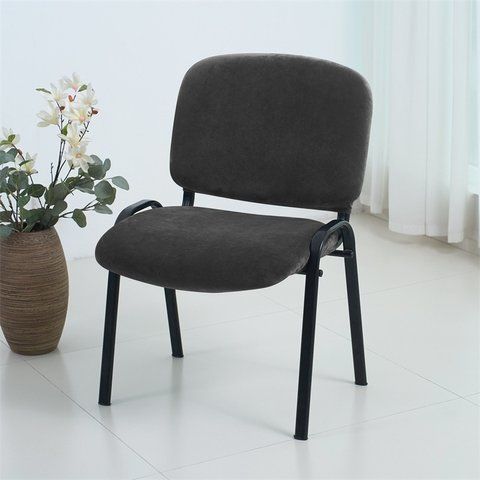 Двухсекционный чехол для офисного стула Diana Textile, велюровый фото