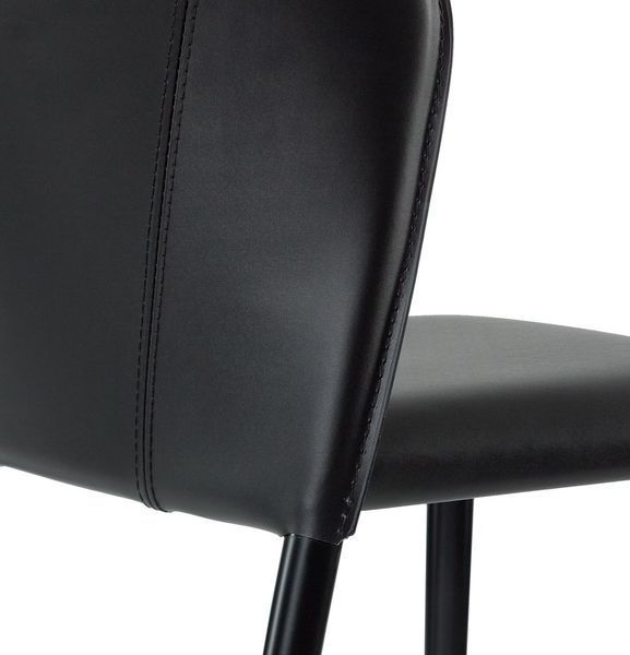 Arthur напівбарний стілець чорний HBC708BL-RL1-BLACK фото