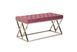 Банкетка BN-2 троянда антік + срібло, 99x45.5x46 см Vetro-BN-2-antique-rose-velvet/silver фото 1