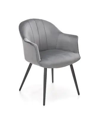 Стілець K-468 Сірий 67x62x84 см HALMAR фото