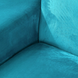 Захисний чохол на крісло Diana Textile Plush Velvet al2045-1-seater-90-140-Biryuza фото 3