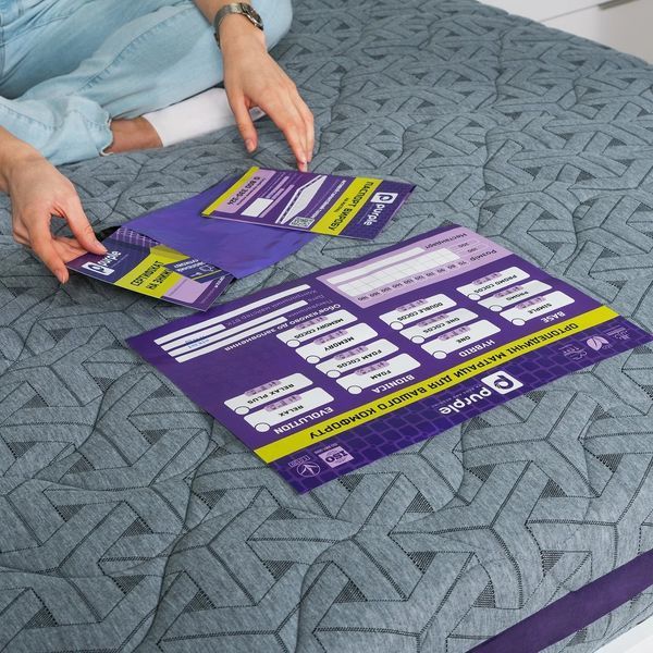 Ортопедический пружинный матрас PURPLE Evolution Relax Plus фото