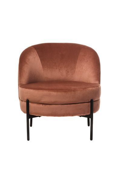 Кресло "Белла" роза + черный Vetro-bella-rose-armchair фото
