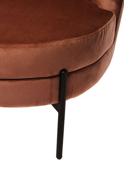 Кресло "Белла" роза + черный Vetro-bella-rose-armchair фото