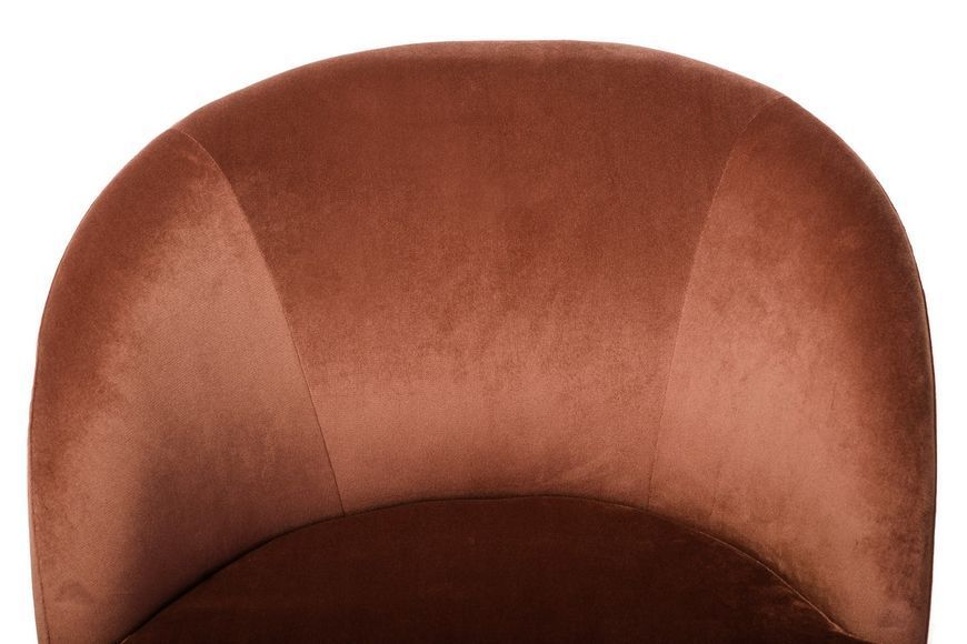 Кресло "Белла" роза + черный Vetro-bella-rose-armchair фото