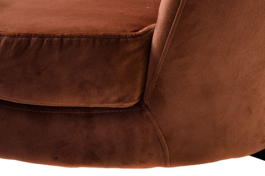 Кресло "Белла" роза + черный Vetro-bella-rose-armchair фото