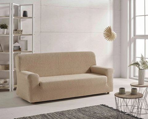 Чехол для дивана Zebra Textil Abril beige 3х местный p_s_k_811485656 фото