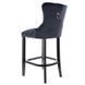 Барный стул August H-1 Velvet Черный SIGNAL 2563 фото 3