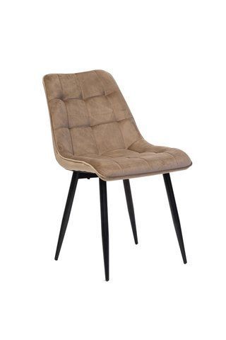 Стілець N-46 Vetro-N-46-cappuccino-velvet/ black фото