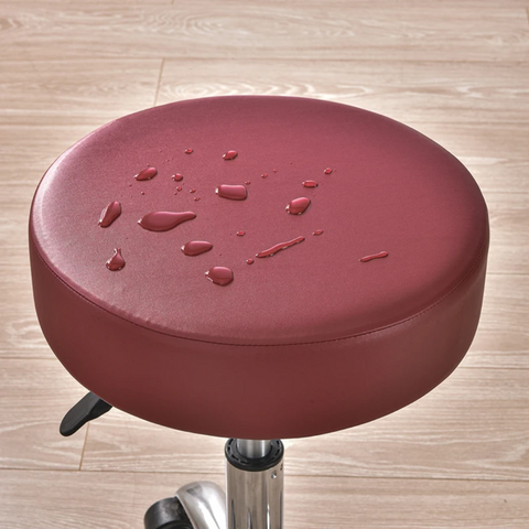 Водонепроницаемый чехол на круглое сиденье Diana Textile Leatherette al0322Wine-red фото