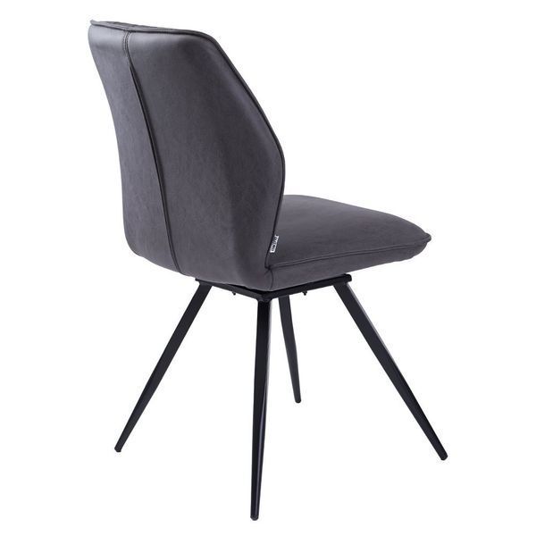 Galaxy стул поворотный угольный серый DC246R-HK503-CHARCOAL GREY фото
