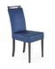 Стул CLARION 2 Синий 42x58x97 см HALMAR фото 2