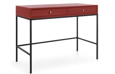 Стіл-консоль MT104 MONO 103x50x78 см, бордовий, синій/чорний Piaski_72696*001 фото