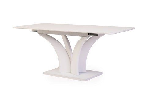 Стол МДФ + матовое стекло TML-515 Vetro-TML-515-mattе-white фото