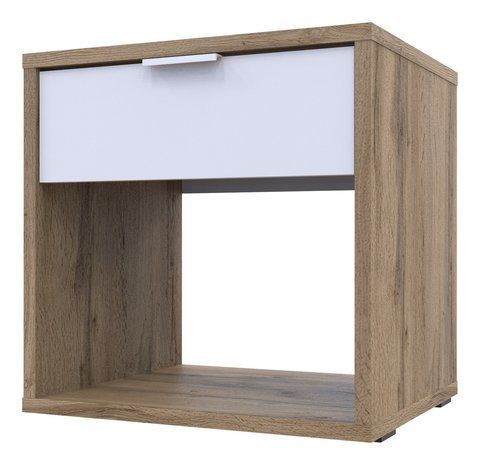 Приліжкова Тумба Doros Hugo Тахо / Білий 40x33x40 см Комплетк - 2 шт (41904100) 41904100-1969342754 фото