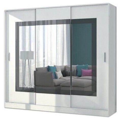 Шкаф-купе Berta D3 / Берта Д3, LuxeStudio 240x60x220 см фото