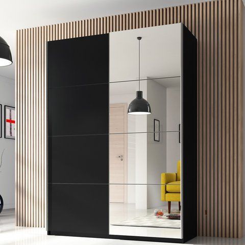 БЕТА ШАФА-КУПЕ 2 РОЗСУВНІ ДВЕРІ, З ДЗЕРКАЛАМИ HE22W01654 фото