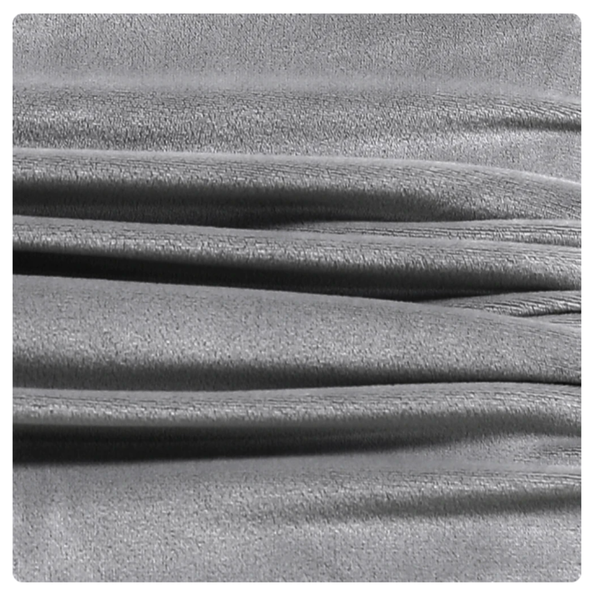 Вельветовий чохол для стільця Diana Textile Velvet al2203Grey фото