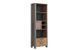 Стеллаж CLFR712 CLIF FORTE 67x42x205 см, темное дерево фото 1