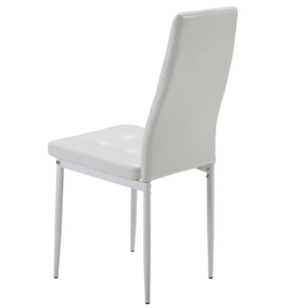 Стілець DC-1004 Intarsio DC1004white фото