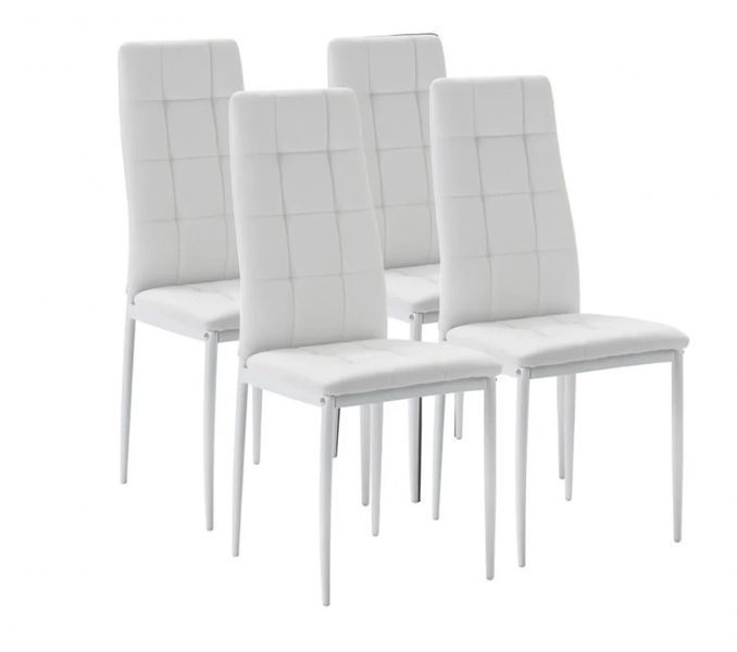 Стілець DC-1004 Intarsio DC1004white фото