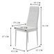 Стілець DC-1004 Intarsio DC1004white фото 2