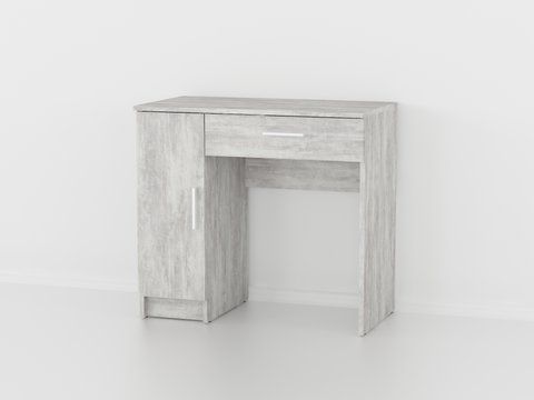 Туалетный столик Moreli для ванной комнаты GT-0061 80.2x44x73.6 см, Бетон GT-0061-beton фото