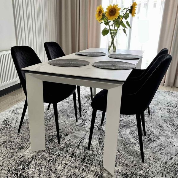 Vermont Matte Staturario стол керамический 120-170 см, 80 см DT501CR-MATTE STATURARIO фото
