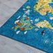 Килим дитячий безворсовий Chilai Home World map Карта CHh-1400079 фото 2