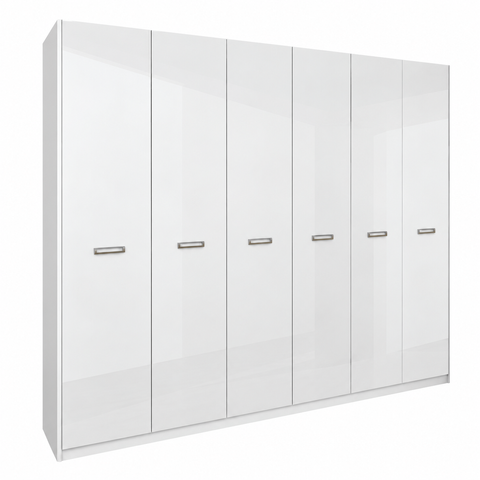 Шкаф Белла, Глянец белый, 273.5x55x225.6 см MiroMark_BL-26-WB фото