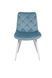 Стілець M-45 блакитний топаз + білий Vetro-M-45-blue-topaz-velur/white фото 5