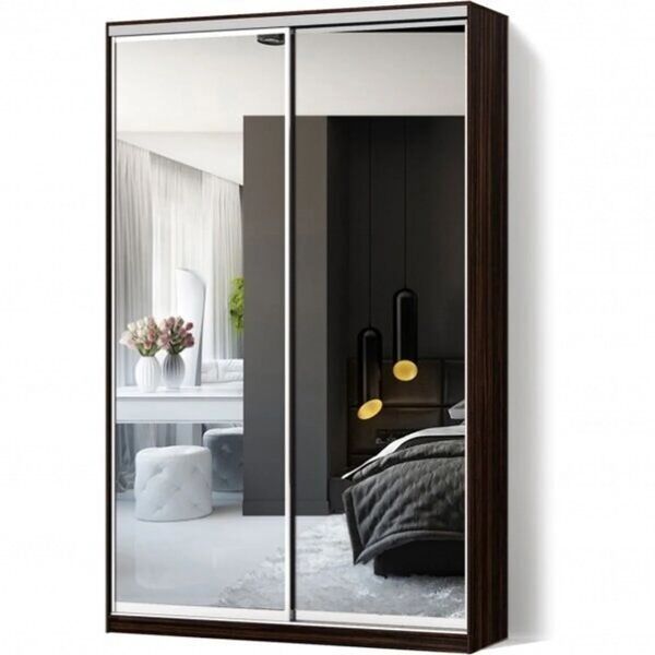 Шафа-купе дводверна Дзеркало/Дзеркало Класік 2, LuxeStudio a_m_l6072020-37-23 фото