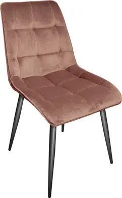Стул Chic Velvet SIGNAL Черные ножки 1473 фото