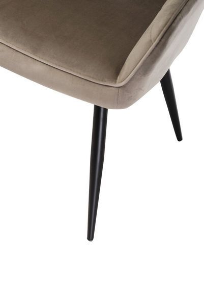 Стул M-62 Велюр VETRO MEBEL Vetro-M-62-cappuccino-velvet/ black фото