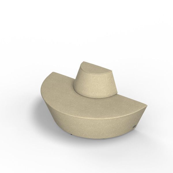 Тримісний диван SOMBRERO, 150x75x70 см, Пісочний, 1 категорія фото