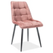 Стул Chic Velvet SIGNAL Черные ножки 1473 фото 1